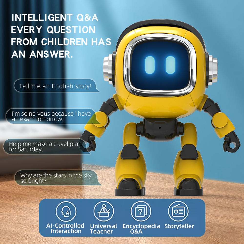 Remote Control Toys - Robot AI Suara Cerdas DeepSeek Baru,