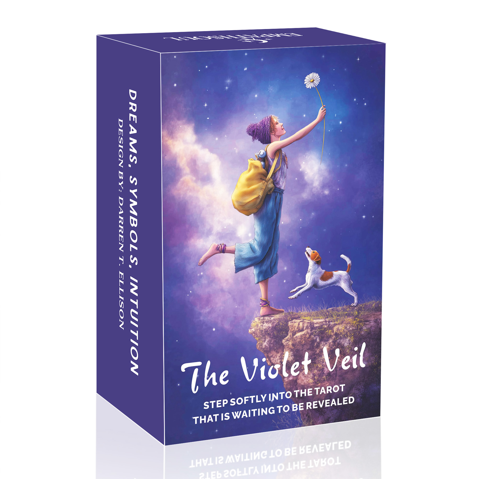 Set Tarot Violet Veil, 78 Buah - Tarot Cards Deck With Guidebook ulasan dan harga