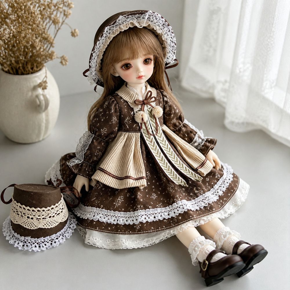 Set Pakaian Boneka 30cm Gaya L - Bjd Doll 1 6 Full Set With Clothes ulasan dan harga