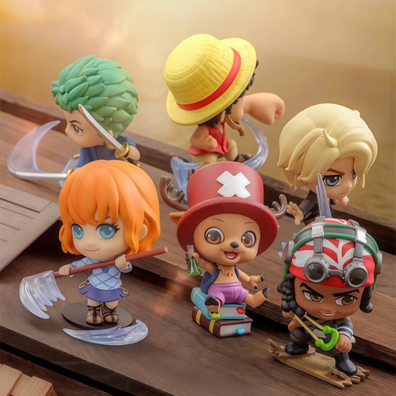 Mainan Baru One Piece Cosbi Bl - Anime Action Figure Blind Box ulasan dan harga