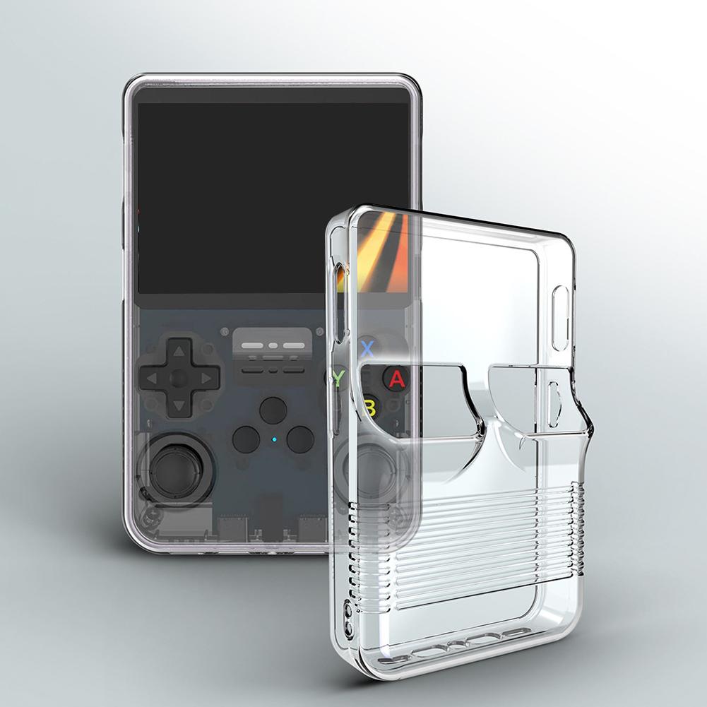 Casing Pelindung Transparan un - Retro Handheld Game Console R36S ulasan dan harga