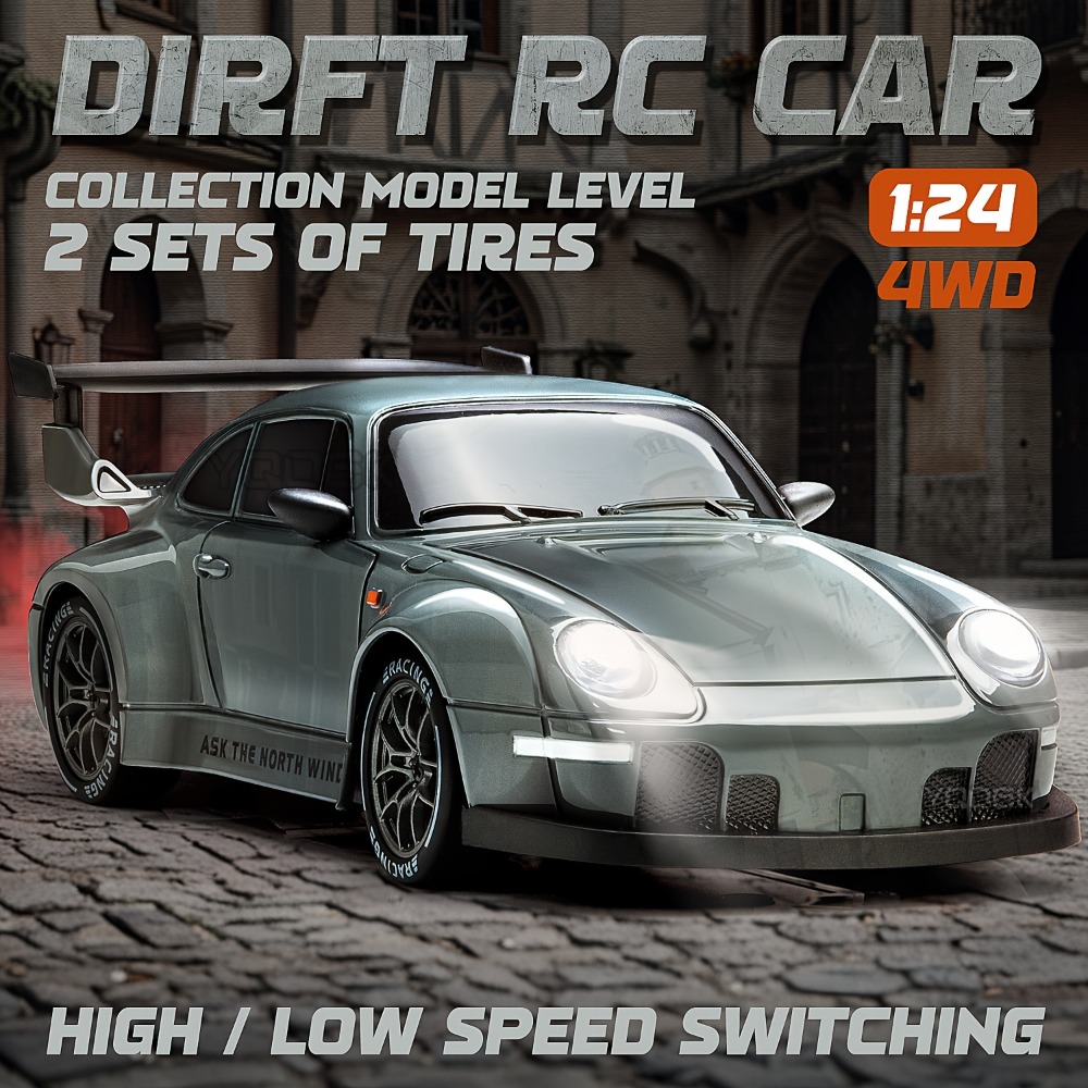Mobil RC Drift Racing 2.4G Rem - Rc Drift Car 1 24 Scale 4Wd ulasan dan harga