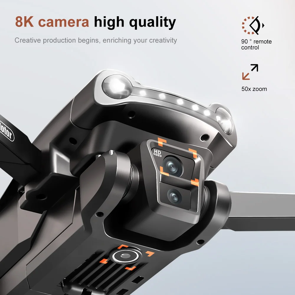 Drone GPS Lipat V198MAX Asli d - Fpv Brushless Rc Drone 4K ulasan dan harga