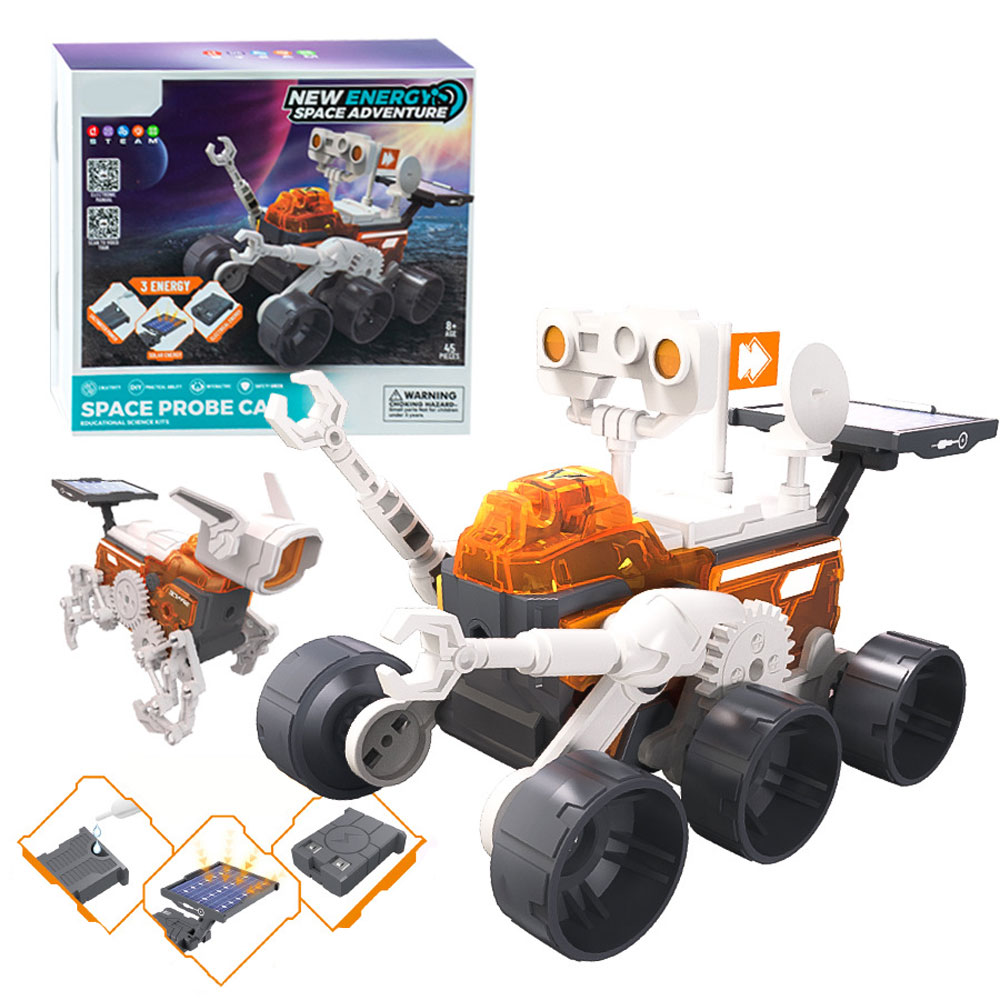 Kit Anjing Robot STEM Bertenag - Stem Solar Robot Kit For Kids ulasan dan harga
