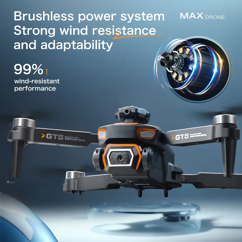 Drone GT5 RC Asli Dengan Layar - Fpv Brushless Rc Drone 4K ulasan dan harga